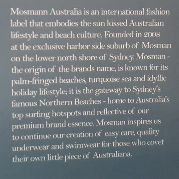 New Mosmann Navy Floral One Piece Bathing Suit | NWT S, M, L - Picture 15 of 16